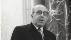 O escritor Ram�n Otero Pedrayo.
