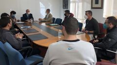 El alcalde presidi� en la casa consistorial una reuni�n en la que qued� constituida la gestora 