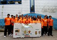 Integrantes del CA Umia, que este fin de semana acudieron a Arteixo. 