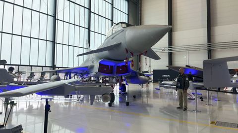 Imagen de una aeronave de Airbus