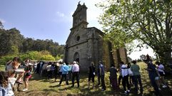 Multitudinario voto de Chanteiro