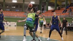 imagen del encuentro entre el Basket Xiria - Agustinos el pasado 5 de diciembre