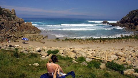 Playa de A Hucha en Arteixo