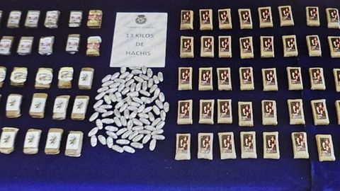 Material incautado por la Polic�a Nacional en la operaci�n 'Gascona'