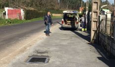 Constenla se�al� que se renovaron tuber�as de saneamiento en Vilar.