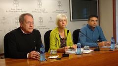 Aurelio Mart�n, Concha Masa e Iv�n �lvarez