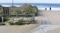 La pelea se desencaden� en las duchas de la playa de Doni�os en junio del 2018