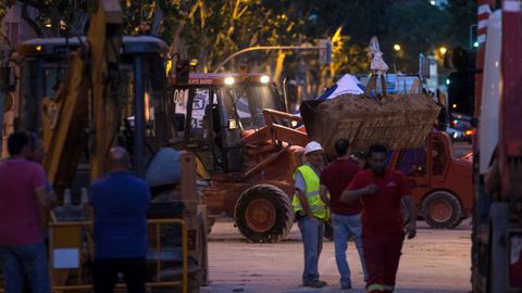 Derrumbe con victimas en Madrid
