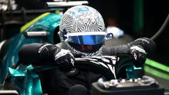 Fernando Alonso se estrena con Aston Martin en los test de Pirelli en Abu Dabi 