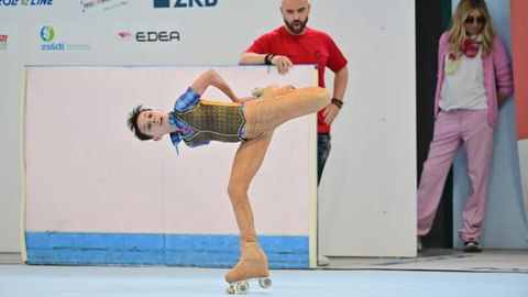 A Daniel Berm�dez lo que m�s le gusta de esta disciplina es hacer piruetas