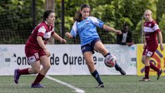 Candela Bouzas firm dos goles para la victoria ourensana