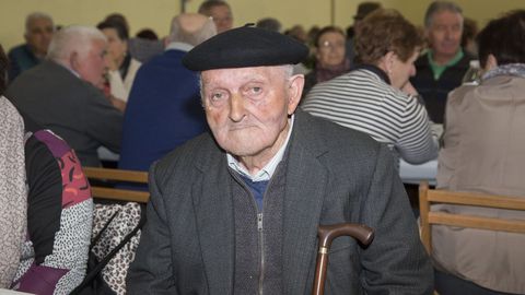 Manuel Limideiro Vilar, 93 a�os, de Novelle (Serramo)