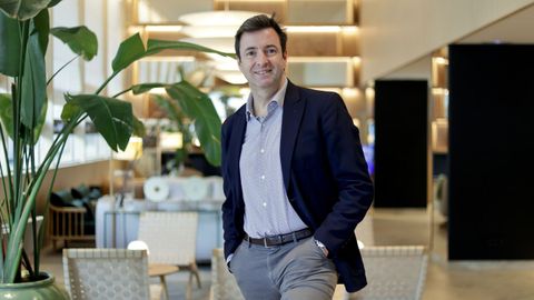 El director de orquesta �liver D�az, que prepara �Tosca� con Amigos de la �pera de A Coru�a.