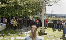 <span lang= gl >Branca Represas puxo fin ao acto coa interpretaci�n do Himno Galego co seu clarinete</span>. 