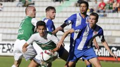 El Racing de Ferrol terminó encerrando al Izarra, pero no fue capaz de mover el 1-1