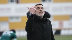 Jacobo Montes, durante el partido del s�bado en O Vao