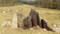 Imagen de archivo de las m�moas de de Os Campi�os, en Rianxo.