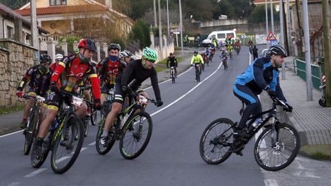 Ruta BTT de Nadal en Ribeira