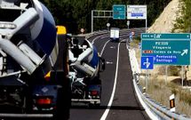 Por la variante norte circularon el a�o pasado una media de 435 veh�culos pesados cada d�a.