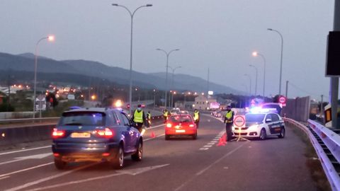 Control de trfico entre Galicia y Asturias