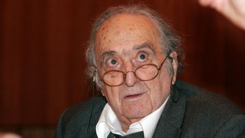 Sánchez Ferlosio en el 2007 en A Coruña
