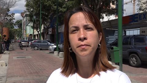 Sheila P�rez, madre de un joven activista preso