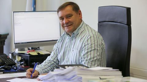 Juventino Trigo, del BNG, regidor en funciones de Fene