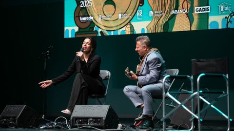 A actuación sorpresa de Bebe e Pablo Novoa puxo o broche á gala inaugural do OUFF.