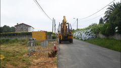 Algunas de las obras que afectan a la v�a urbana de Peiraio