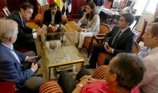 Responsables del Igape, del Plan Ferrol y del Concello mantuvieron ayer una reuni�n.