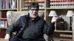 El escritor chileno afincado en Gij�n Luis Sep�lveda