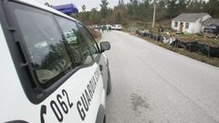 Imagen de archivo de un coche de la Guardia Civil en L�ncara