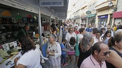P�blico en la edici�n de la Feira do Libro en Monforte de 2019.