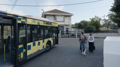 En Seixalbo (en la imagen) denuncian que tendrán la mitad de los buses.