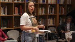 M�riam Prieto se emocion� en su intervenci�n en el pleno, en la que cuestion� el funcionamiento de Bando y record� a Gosu, el perro recientemente sacrificado.