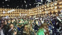 Celebraci�n estudiantil del Fin de A�o adelantada en Salamanca