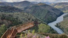 Mirador de Matac�s, en Castro Caldelas