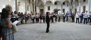 Los participantes en la nueva edici�n se dieron cita en el Hostal dos Reis Cat�licos. 