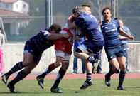 El Universidade solo pudo plantar cara a Ordizia durante la primera mitad. 