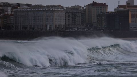 Oleaje en A Coru�a
