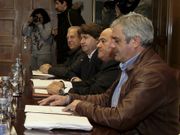 Reuni�n de los alcaldes en la Delegaci�n del Gobierno. 