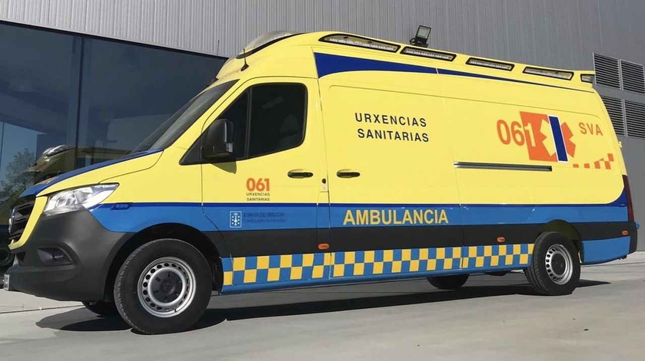 Tres heridos en un accidente múltiple en la autopista Vigo-Baiona