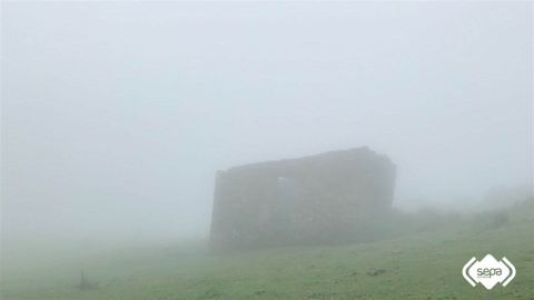 Niebla en el Picu Pienzu
