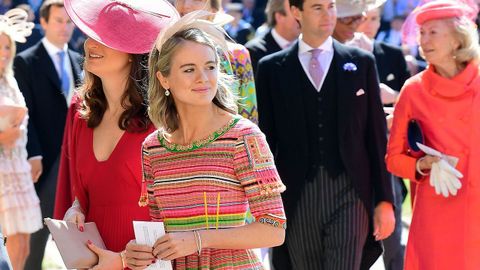 Cressida Bonas, una de las exnovias de Enrique, estaba entre las invitadas. Ella y Chelsy Davy (la otra expareja) no dejaron de atraer la atenci�n de los medios, que buscaban en sus caras y sus miradas el menor pesar por no estar en el lugar de Meghan.