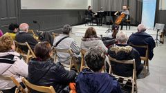 Concerto do d�o Gamma, no sal�n de actos do Conservatorio de M�sica de Viveiro