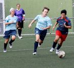 Los dos equipos barbanzanos jugaron en Vista Alegre.