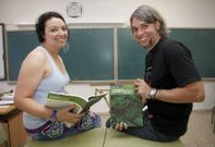 �nxela Mar�a Viz y Daniel Weyner han sido los promotores de esta nueva forma de ense�anza. 