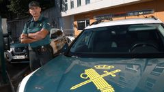 Jorge Rodr�guez dirige desde el puesto de Noia la vigilancia y seguridad en 16 concellos de la comarca