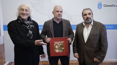 Amancio Prada cantará a Rosalía de Castro en el teatro homónimo el próximo 16 de noviembre. 