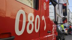 Imagen de archivo de los Bomberos de Ferrol